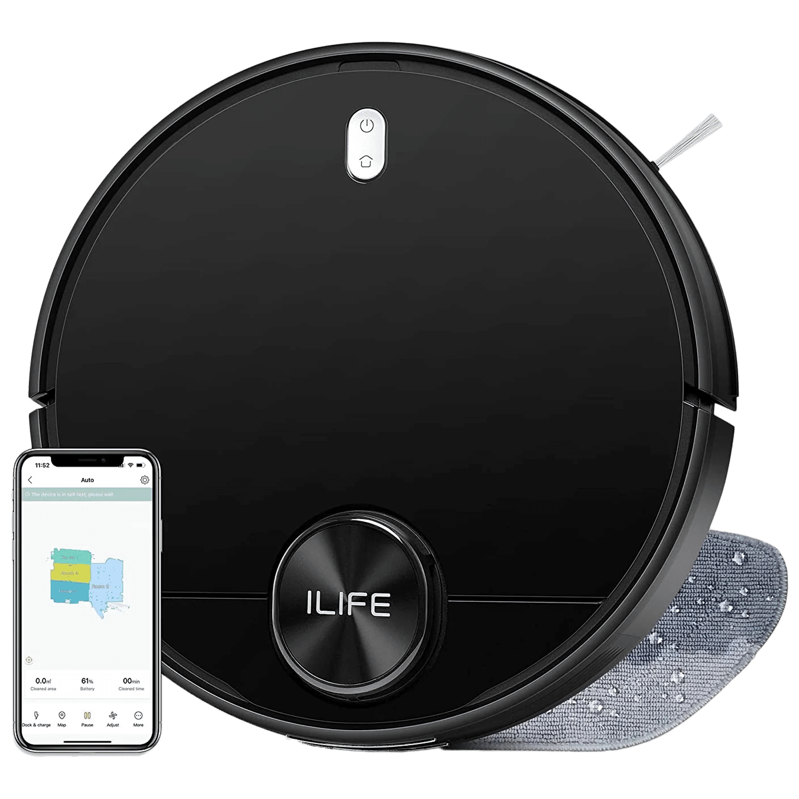 Buy ILIFE A11 40 Watts Robotic Vacuum Cleaner (450 ml, YD1X6IAE9B